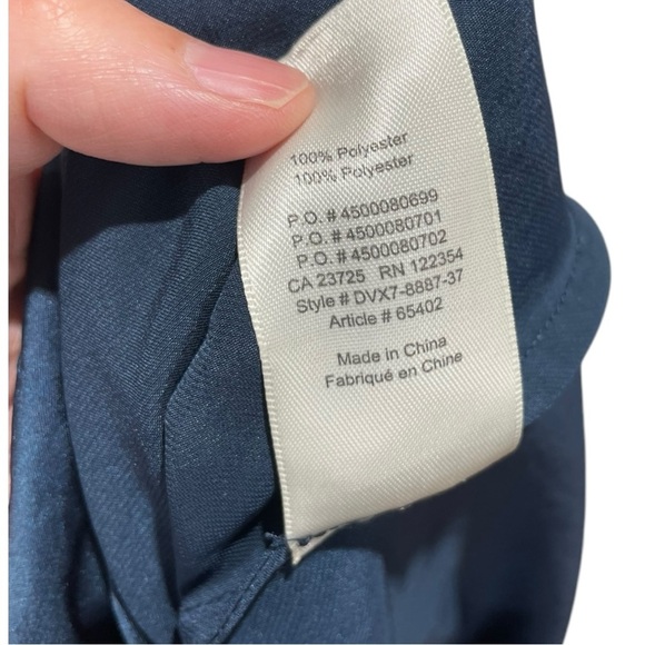 Wilfred Blue Only Slip Cami Midi Dress Size S - Picture 10 of 10